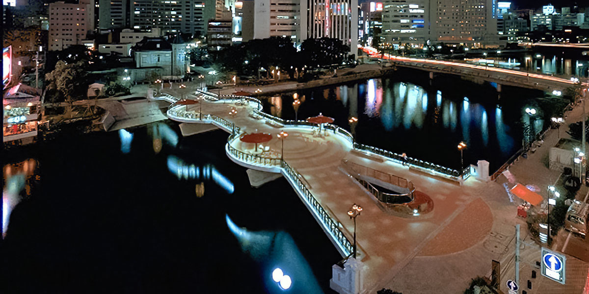 親柱-福博であい橋